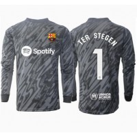 Barcelona Ter Stegen #1 Målvakt Tredjeställ 2024-25 Långärmad